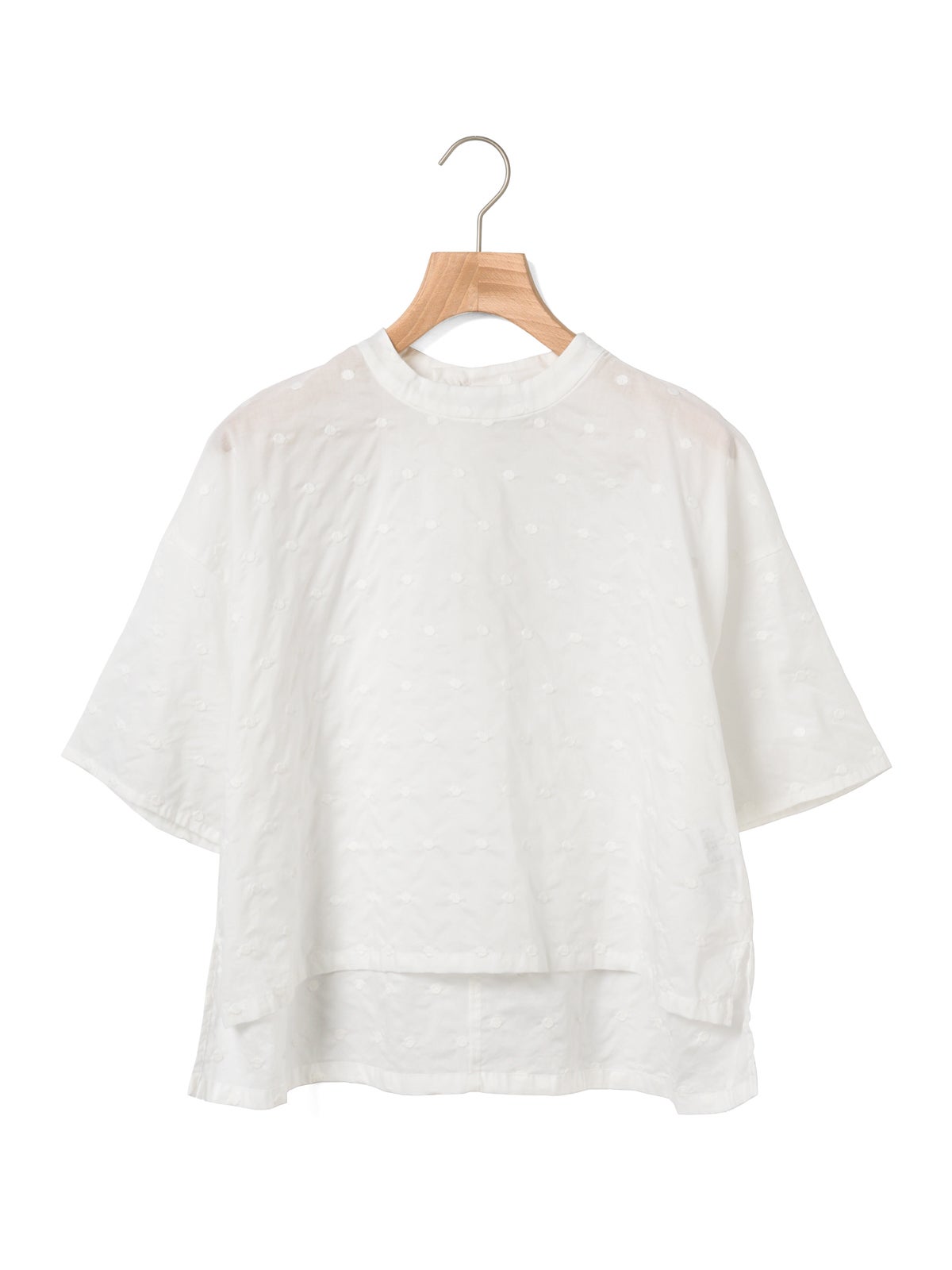 MidiUmi ドット柄ワイドシャツプルオーバー｜ MARcourt ONLINE STORE