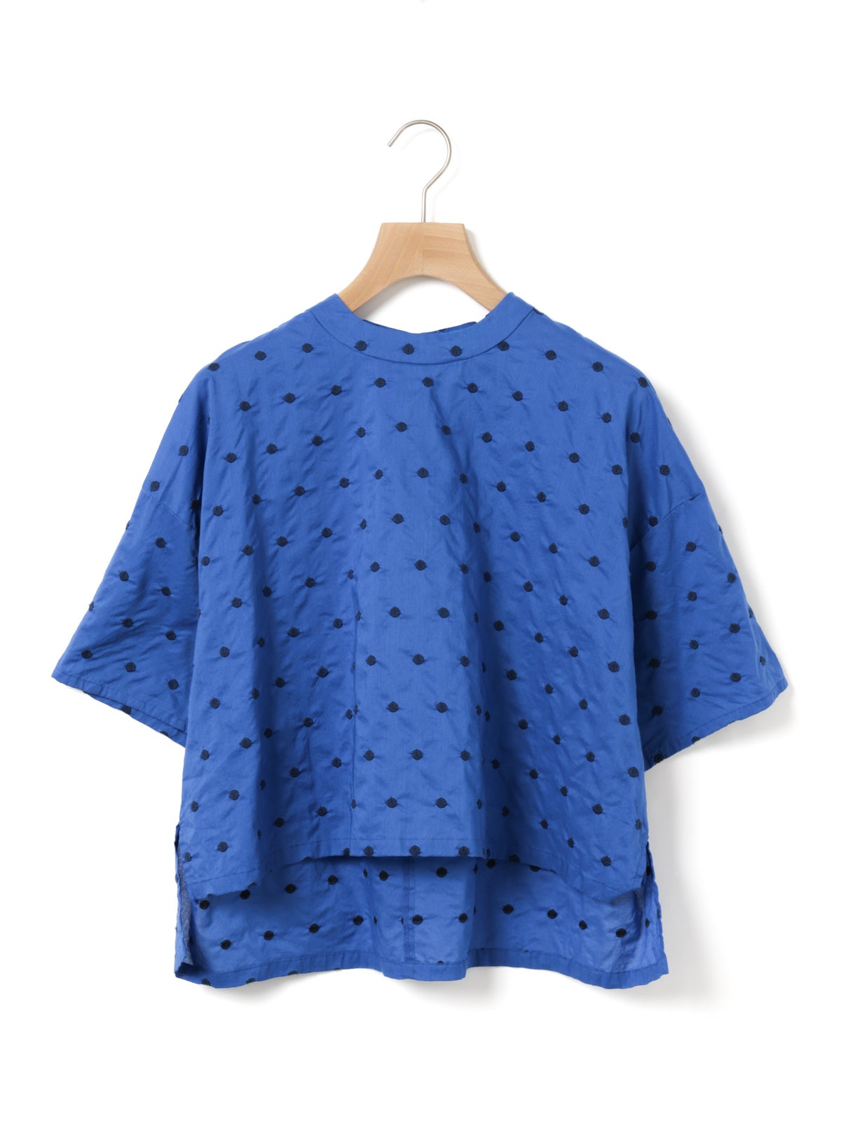MidiUmi ドット柄ワイドシャツプルオーバー｜ MARcourt ONLINE STORE