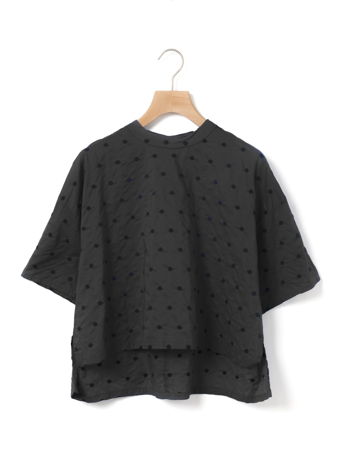 MidiUmi ドット柄ワイドシャツプルオーバー｜ MARcourt ONLINE STORE