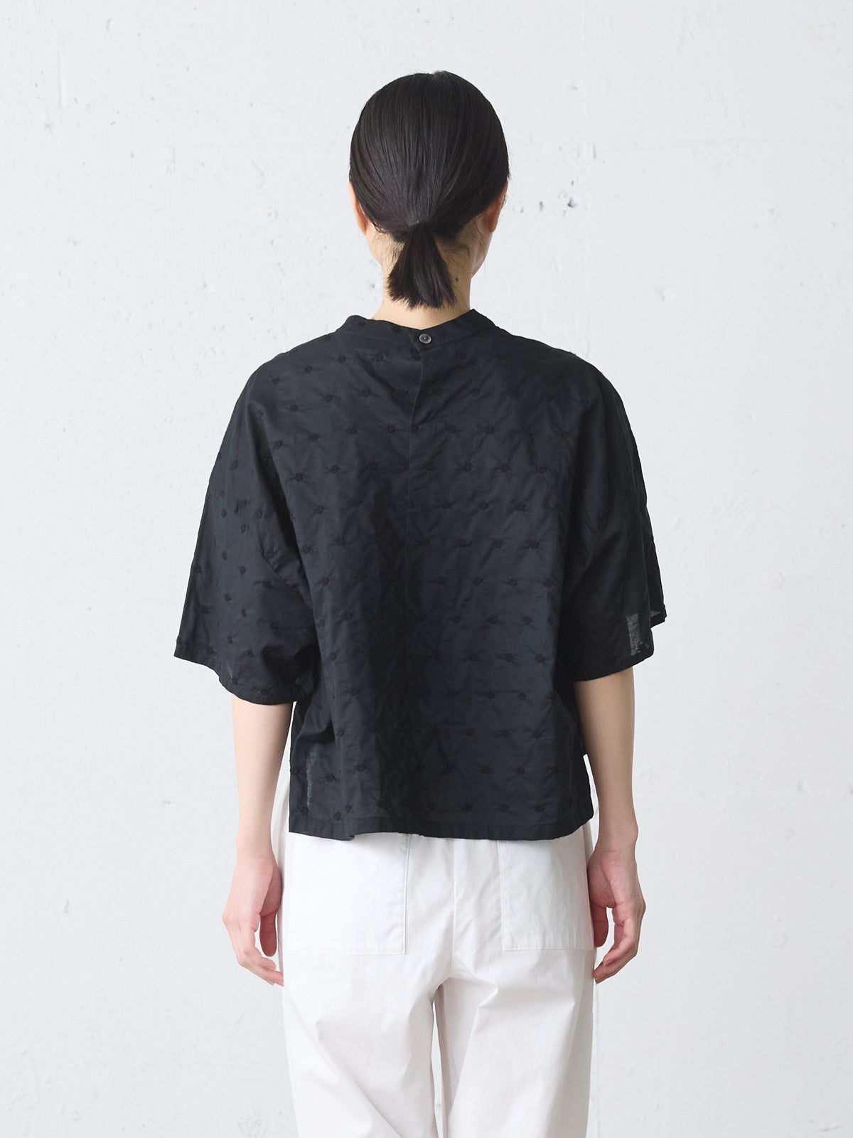 MidiUmi ドット柄ワイドシャツプルオーバー｜ MARcourt ONLINE STORE