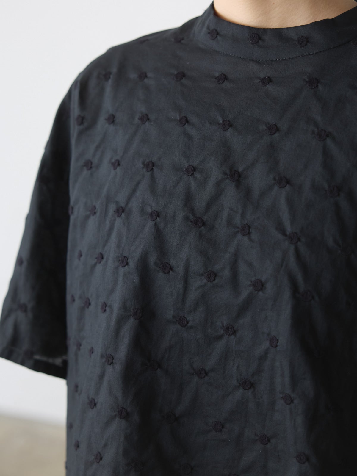 MidiUmi ドット柄ワイドシャツプルオーバー｜ MARcourt ONLINE STORE