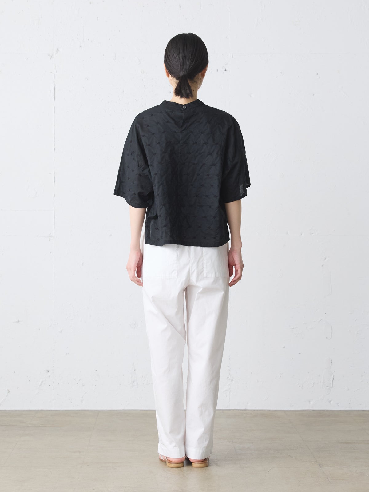 MidiUmiドットワイドシャツプルオーバー MidiUmi ドット柄ワイドシャツプルオーバー｜ MARcourt ONLINE STORE
