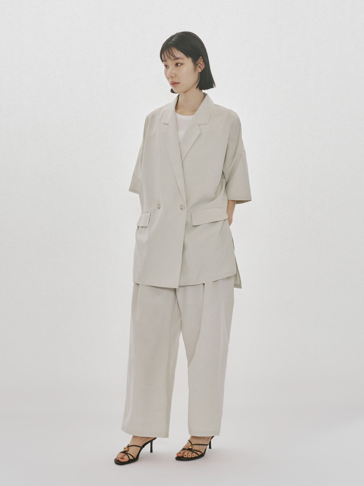 MIDIUMISOLID for Ladies タックイージーパンツ｜ MARcourt ONLINE