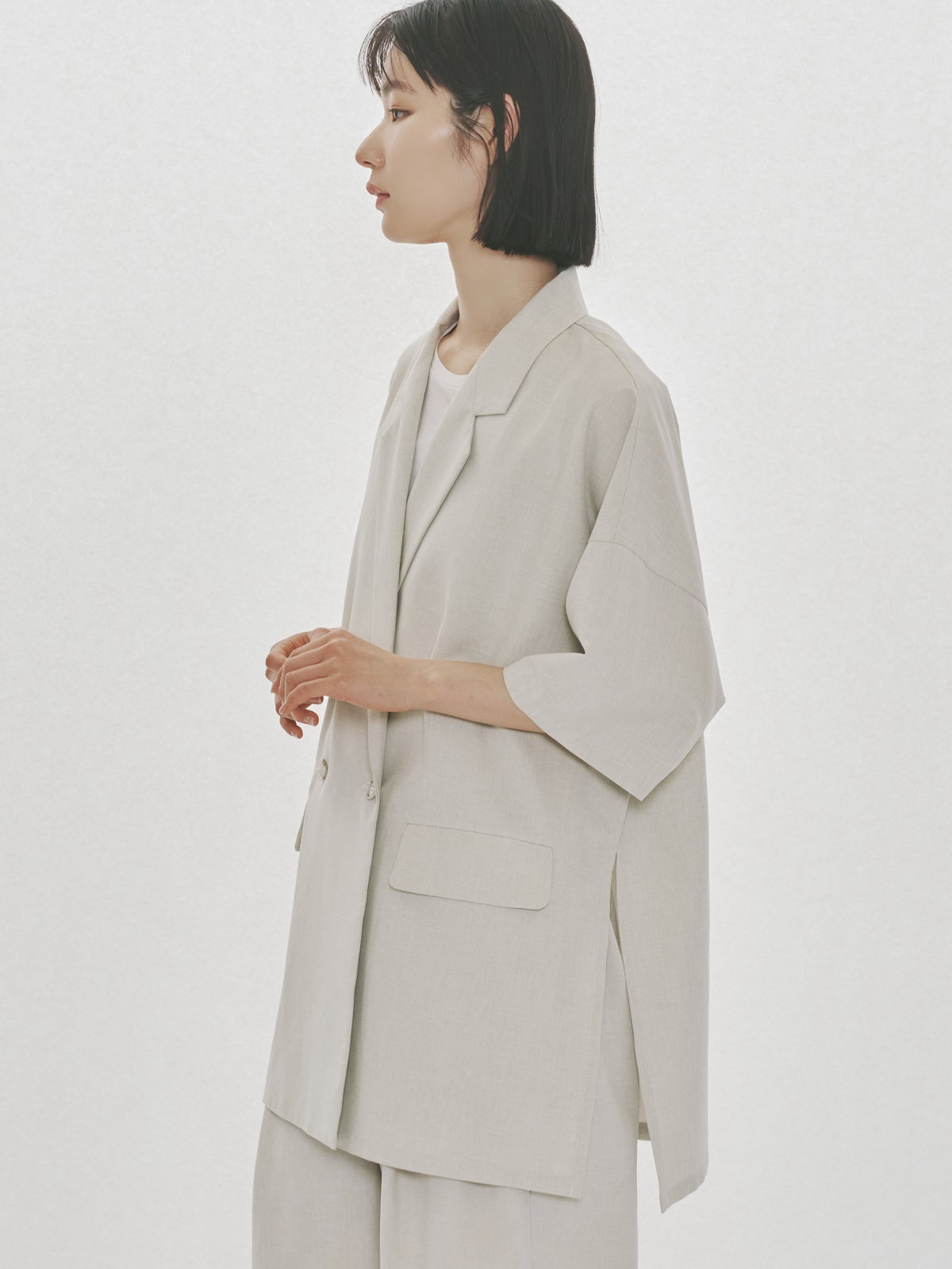 MIDIUMISOLID for Ladies ライトワイドジャケット｜ MARcourt ONLINE