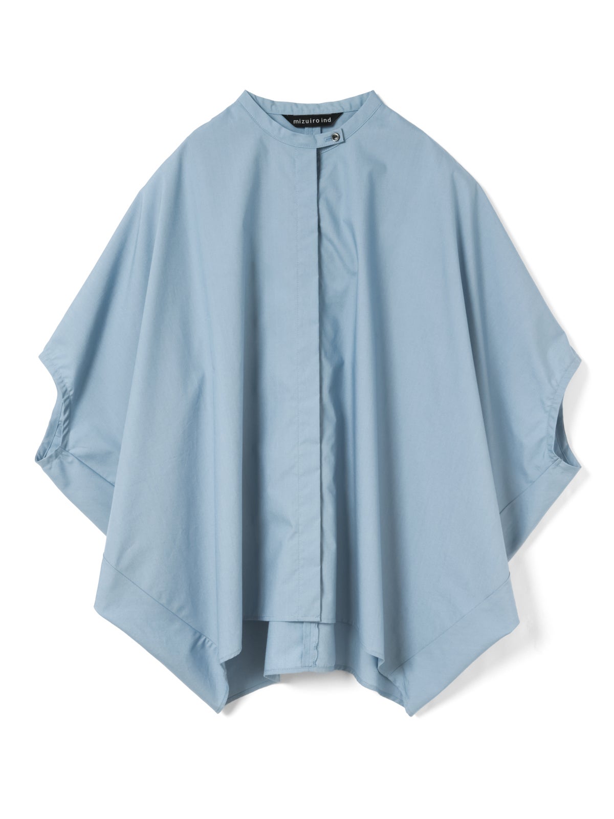 mizuiro ind スタンドカラーコクーンシャツ｜ MARcourt ONLINE STORE