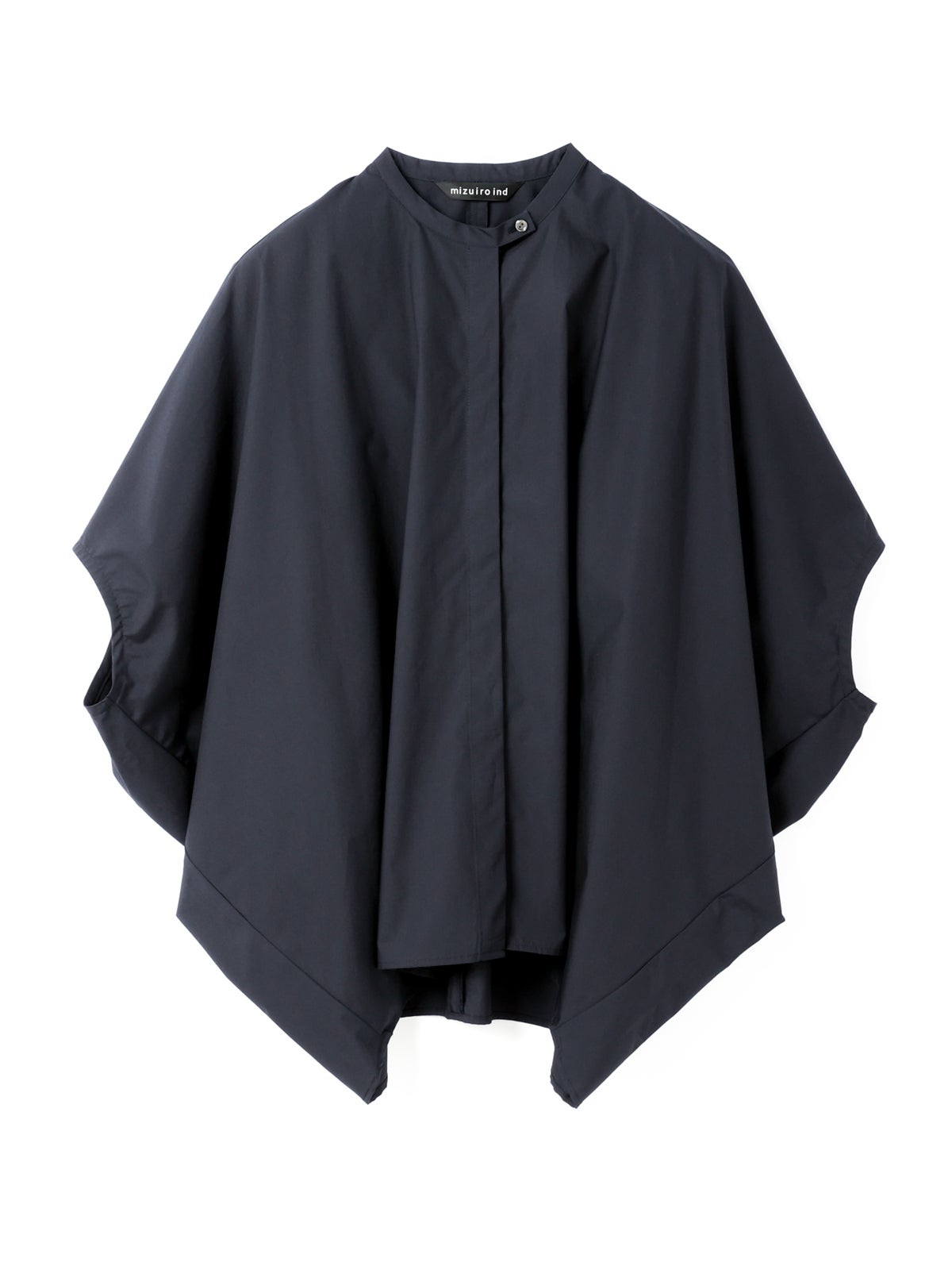 mizuiro ind スタンドカラーコクーンシャツ｜ MARcourt ONLINE STORE