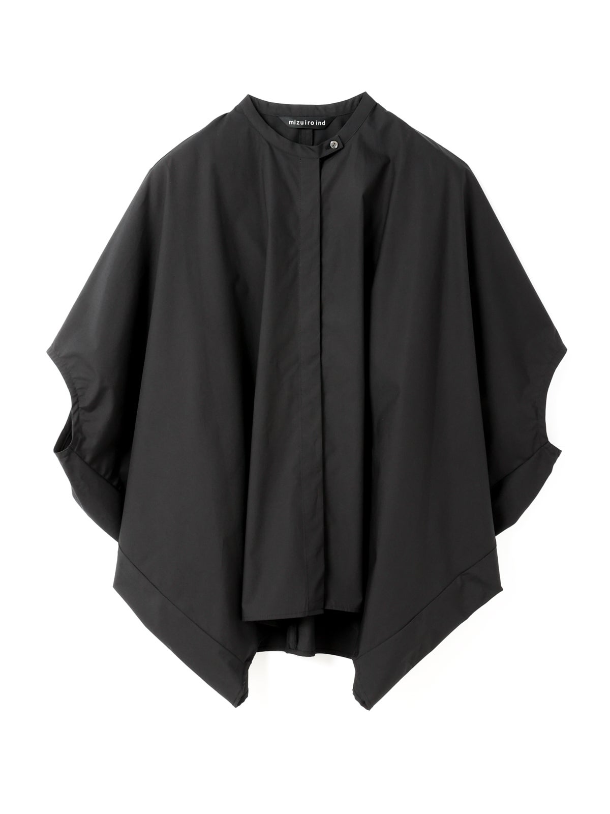 mizuiro ind スタンドカラーコクーンシャツ｜ MARcourt ONLINE STORE