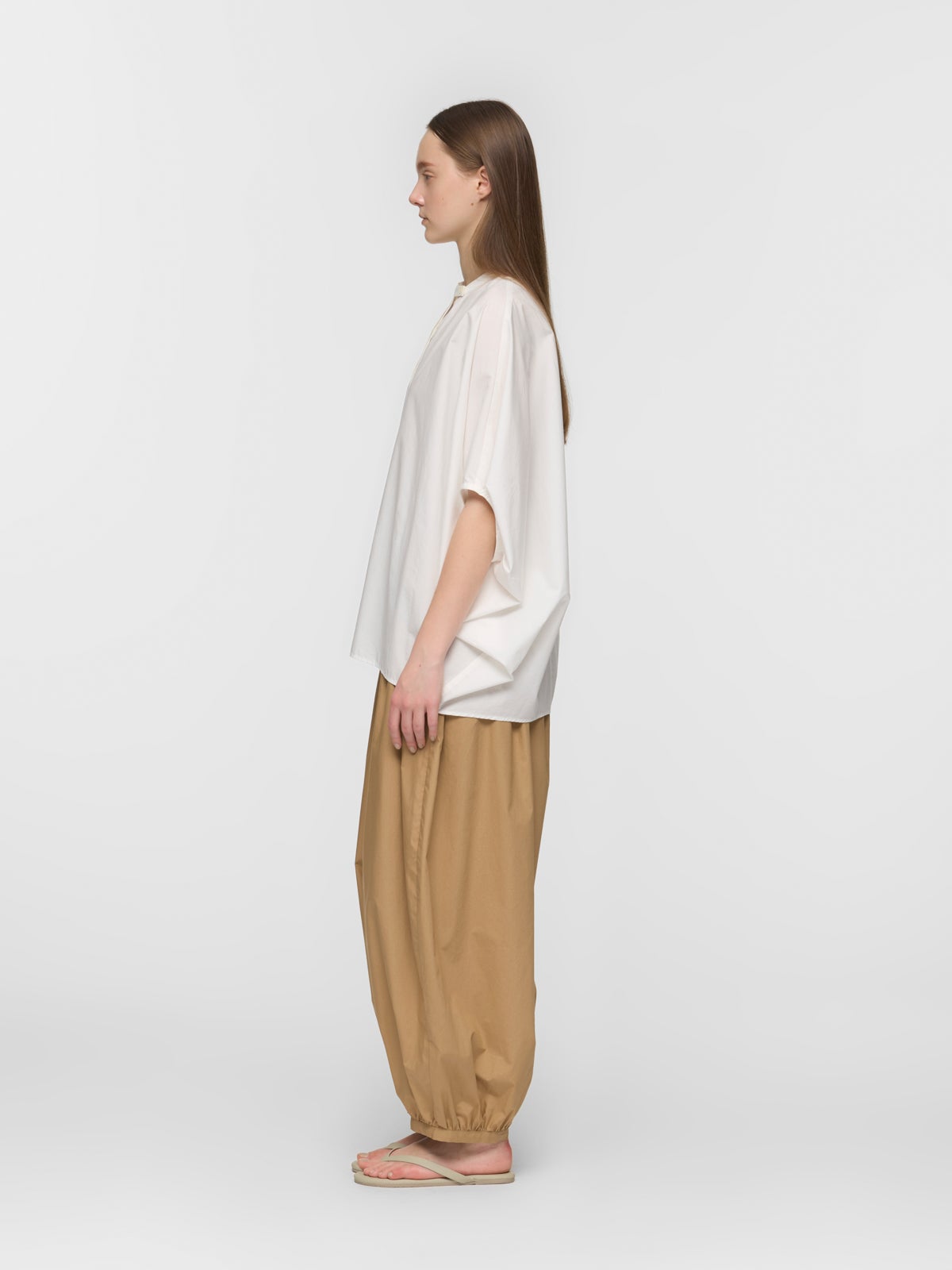 mizuiro ind スタンドカラーコクーンシャツ｜ MARcourt ONLINE STORE