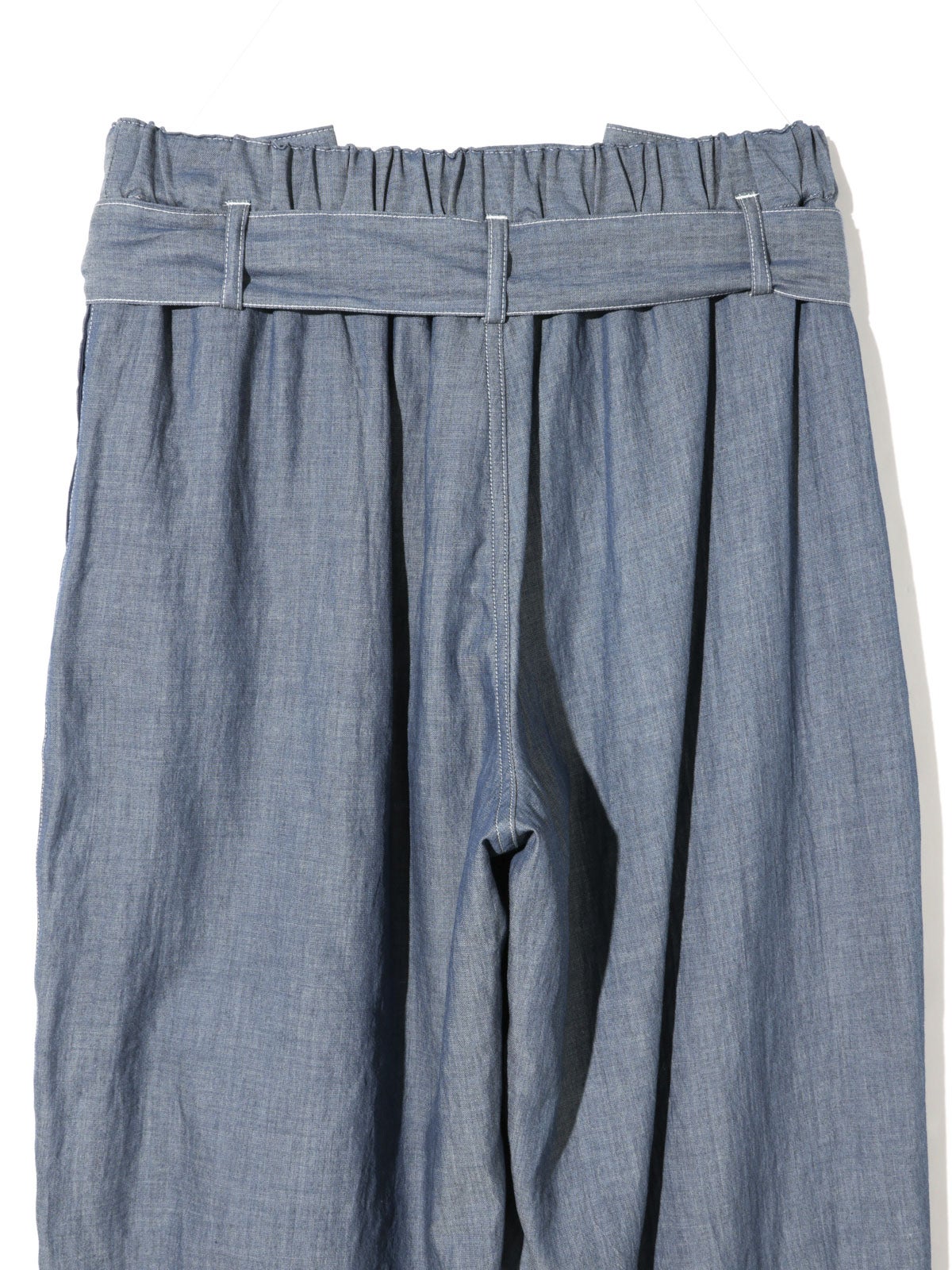 MIDIUMISOLID for Ladies シアーデニムイージーパンツ（BLEACH