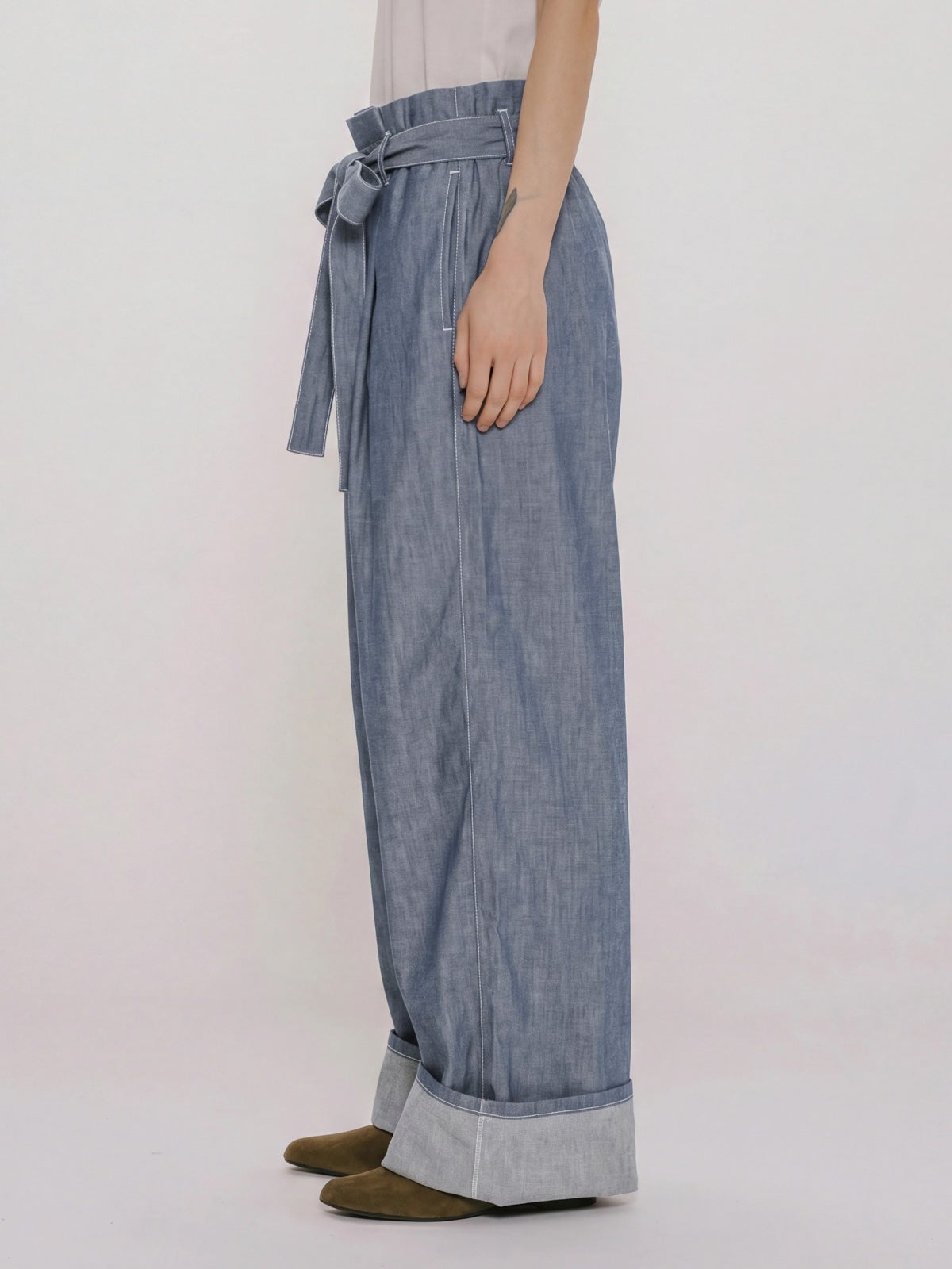 9月14日(月)正午販売終了 ]MIDIUMISOLID for Ladies シアーデニム