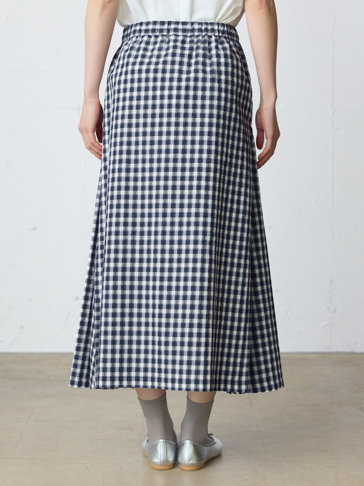 MidiUmi シアサッカーチェックスカート｜ MARcourt ONLINE STORE