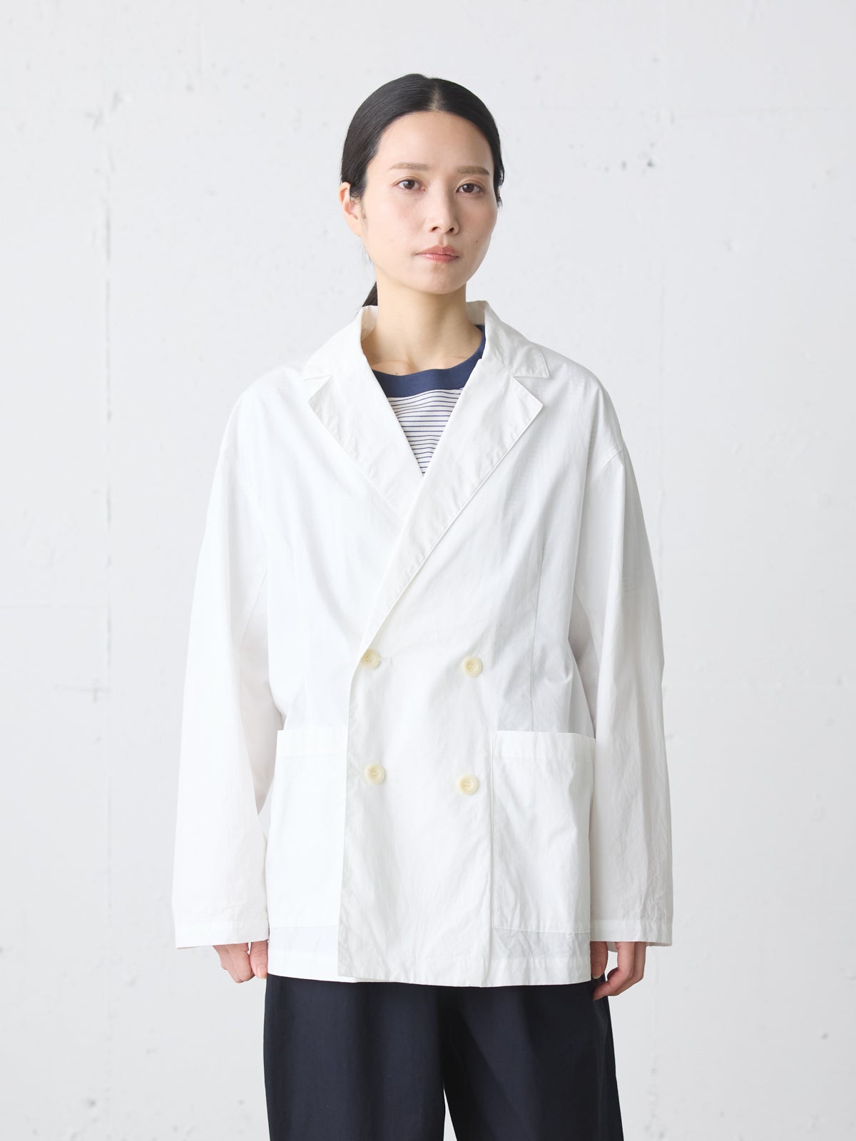 MidiUmi ダブルブレストシャツジャケット｜ MARcourt ONLINE STORE