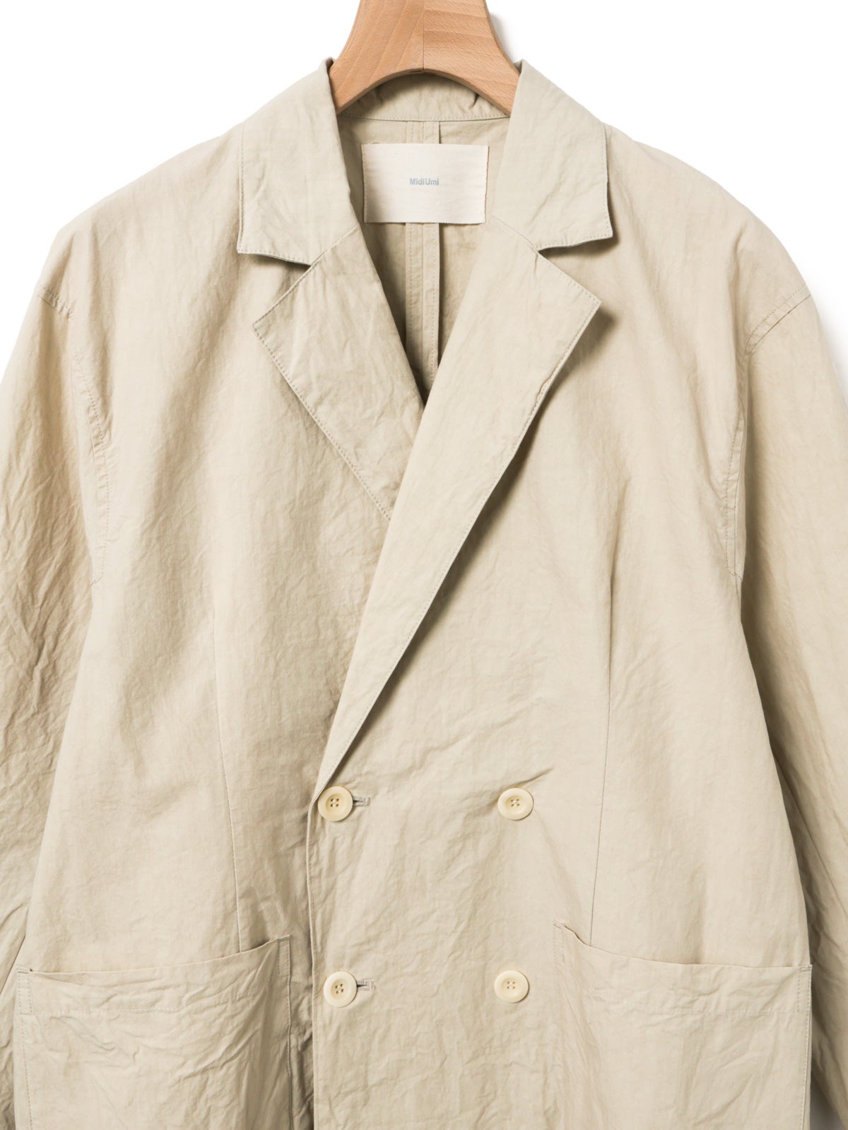 MidiUmi ダブルブレストシャツジャケット｜ MARcourt ONLINE STORE