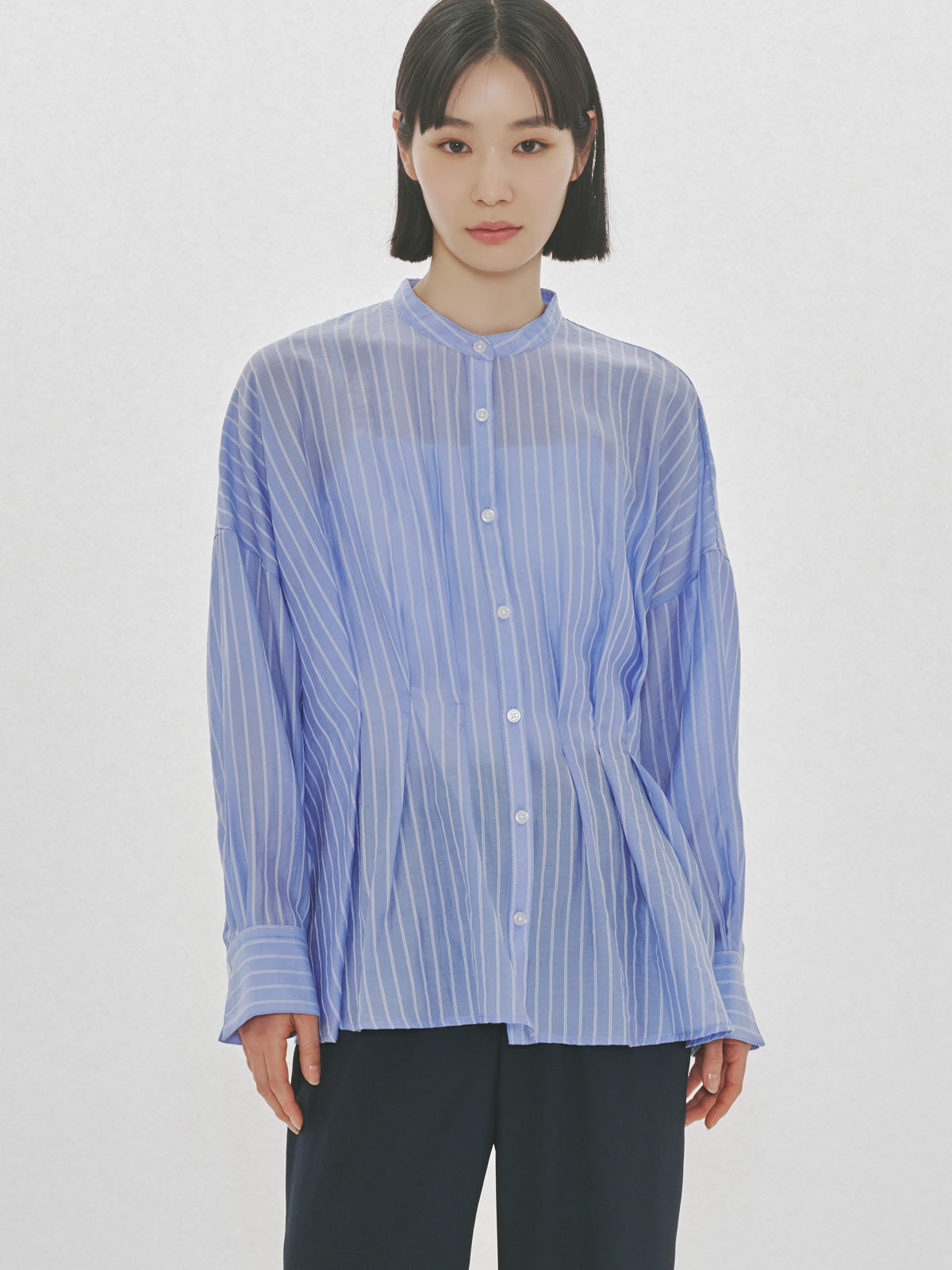MIDIUMISOLID for Ladies タックブラウス｜ MARcourt ONLINE STORE