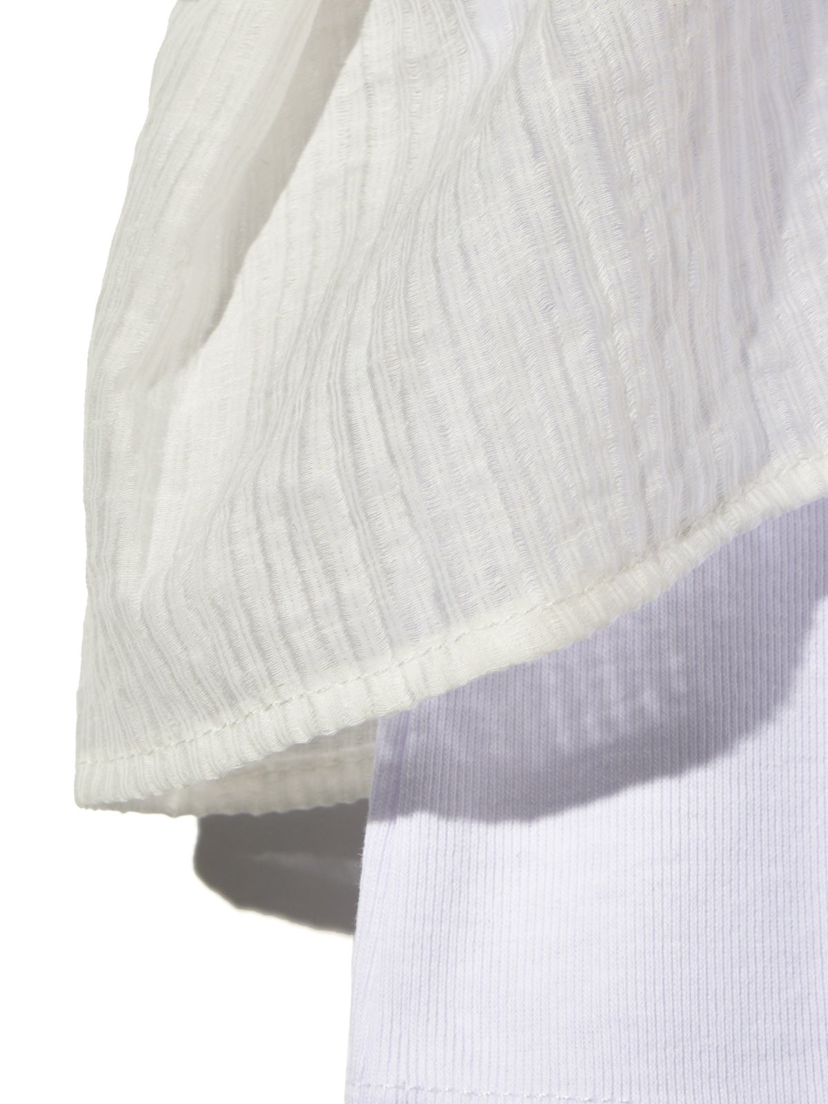 MIDIUMISOLID for Ladies シフトフリルTシャツ｜ MARcourt ONLINE
