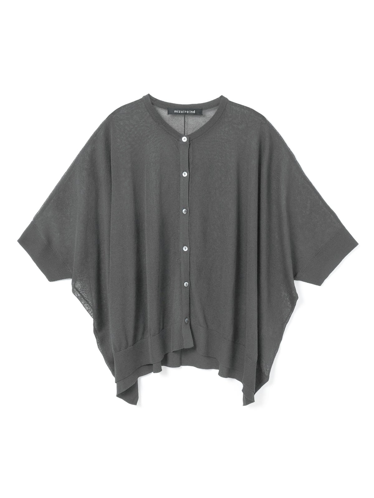 mizuiro ind ハイガーゼワイドカーディガン｜ MARcourt ONLINE STORE