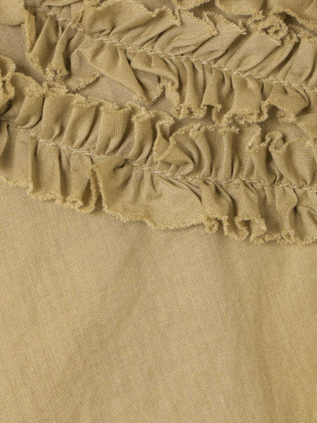 mizuiro ind フリルデザインクルーネックシャツ｜ MARcourt ONLINE