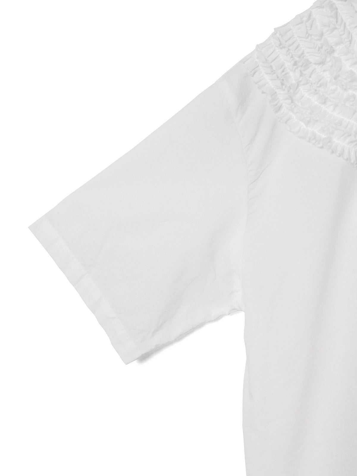 mizuiro ind フリルデザインクルーネックシャツ｜ MARcourt ONLINE