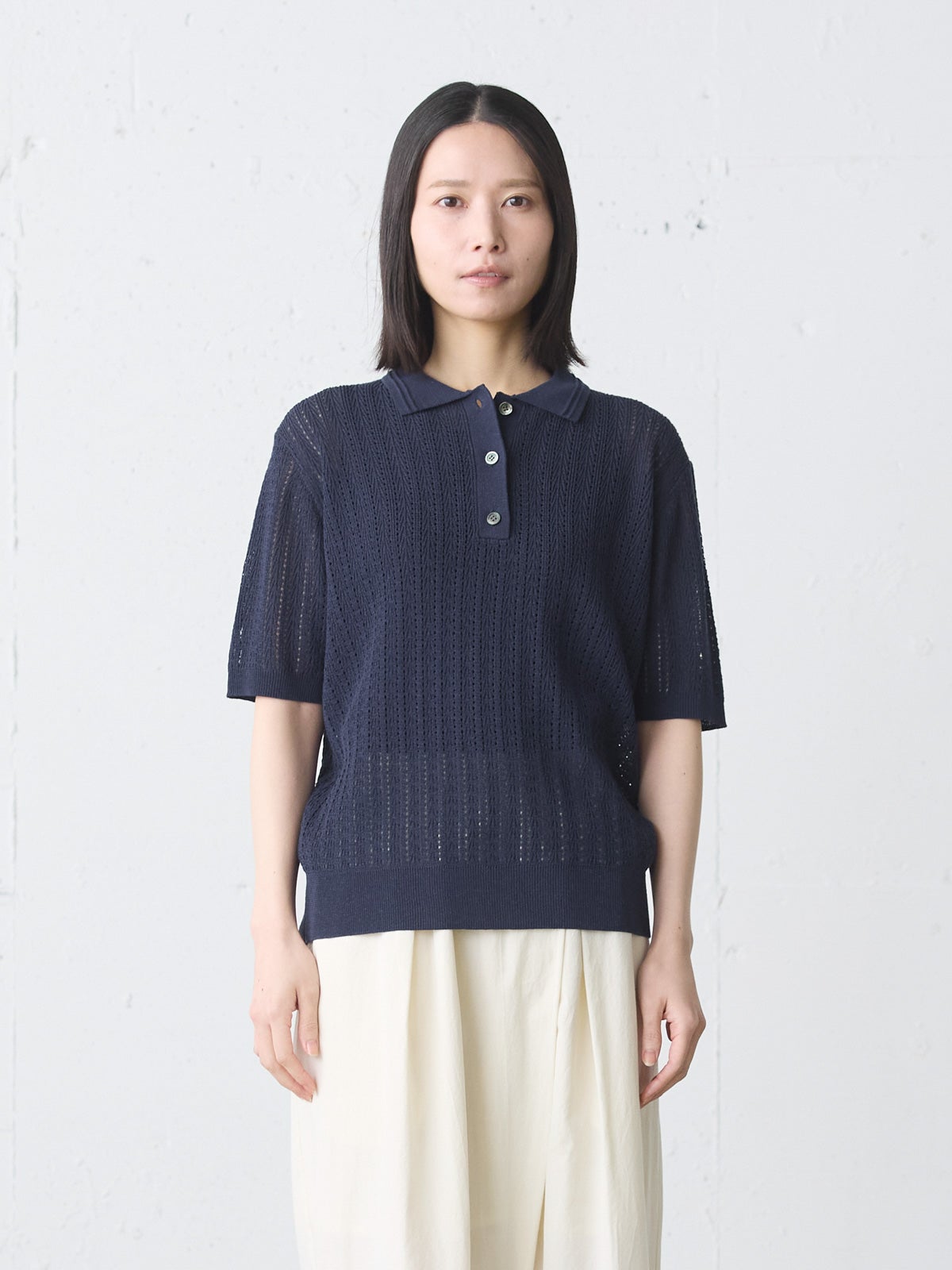MidiUmi ニットポロシャツプルオーバー｜ MARcourt ONLINE STORE