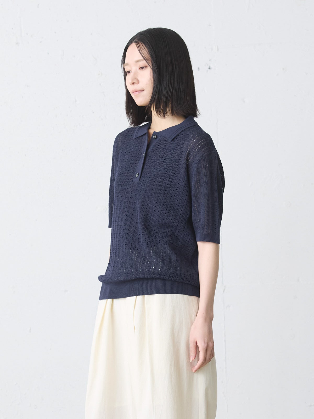 MidiUmi ニットポロシャツプルオーバー｜ MARcourt ONLINE STORE