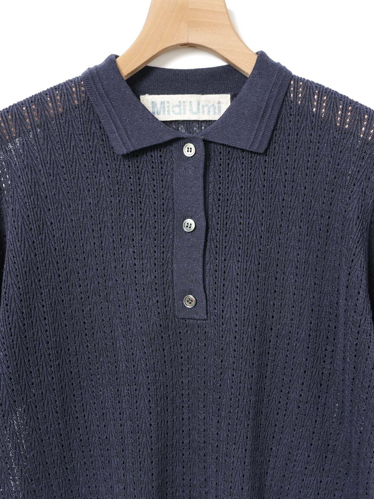 MidiUmi ニットポロシャツプルオーバー| MARcourt ONLINE STORE MidiUmi ニットポロシャツプルオーバー| MARcourt ONLINE STORE