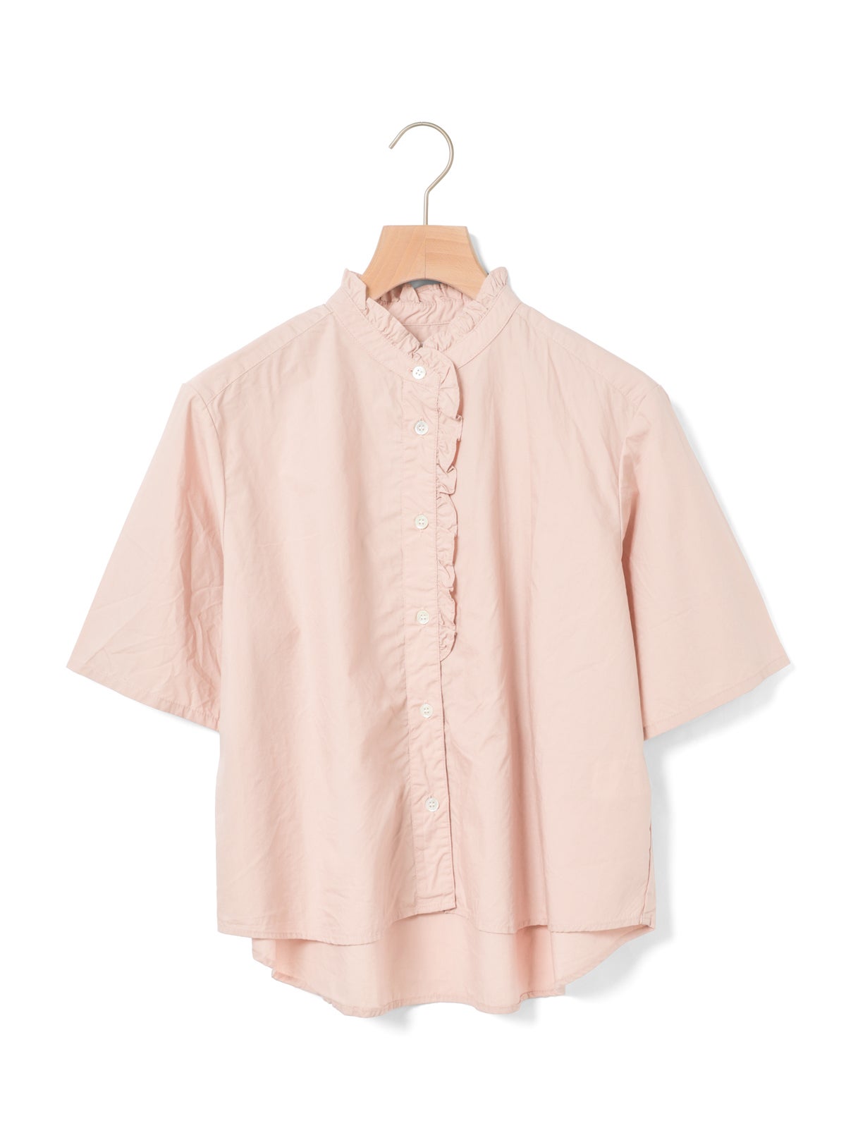 MidiUmi ハースリーブフロントハーフフリルシャツ｜ MARcourt ONLINE