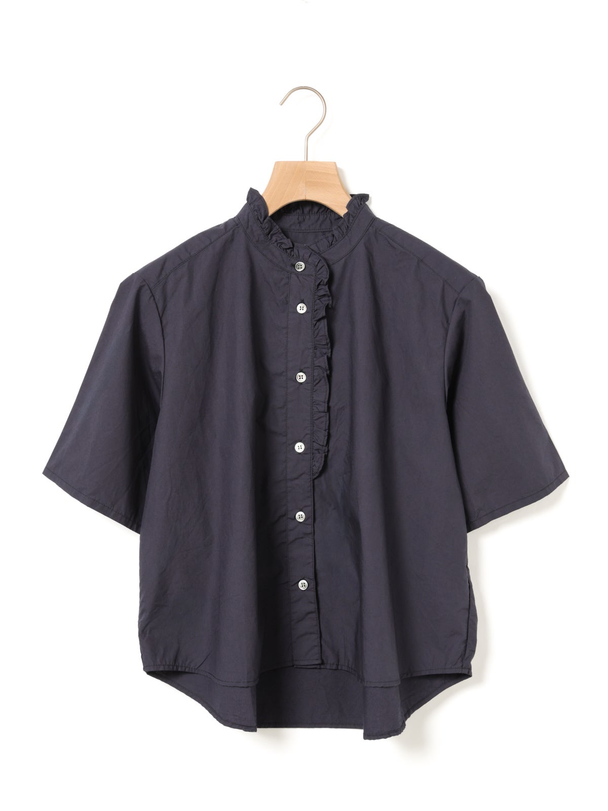 MidiUmi ハースリーブフロントハーフフリルシャツ｜ MARcourt ONLINE