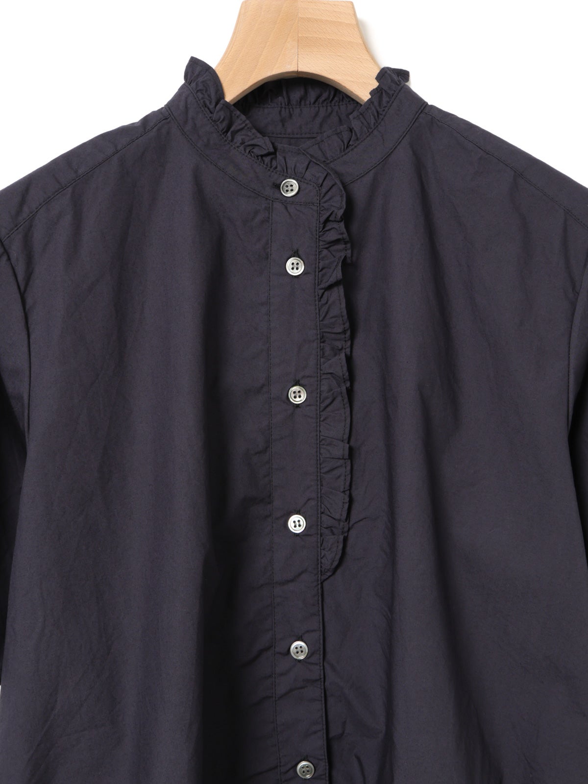 MidiUmi ハースリーブフロントハーフフリルシャツ｜ MARcourt ONLINE
