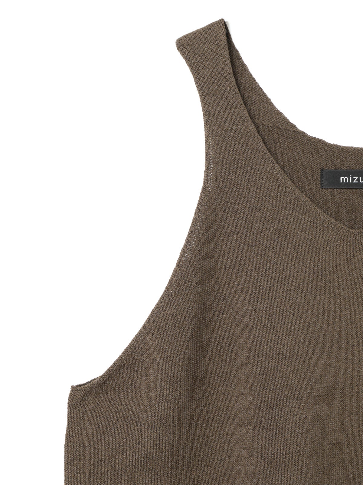 mizuiro ind Uネックショートベスト｜ MARcourt ONLINE STORE