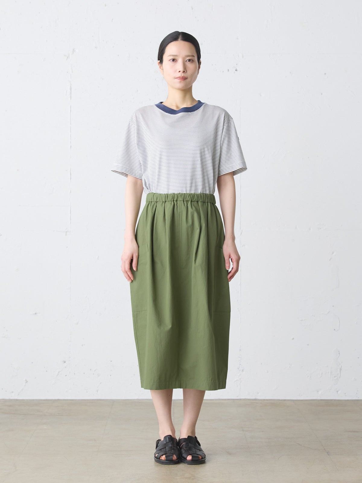 mida ミダス カーキカーゴ MidiUmi カーゴスカート｜ MARcourt ONLINE STORE - マーコート