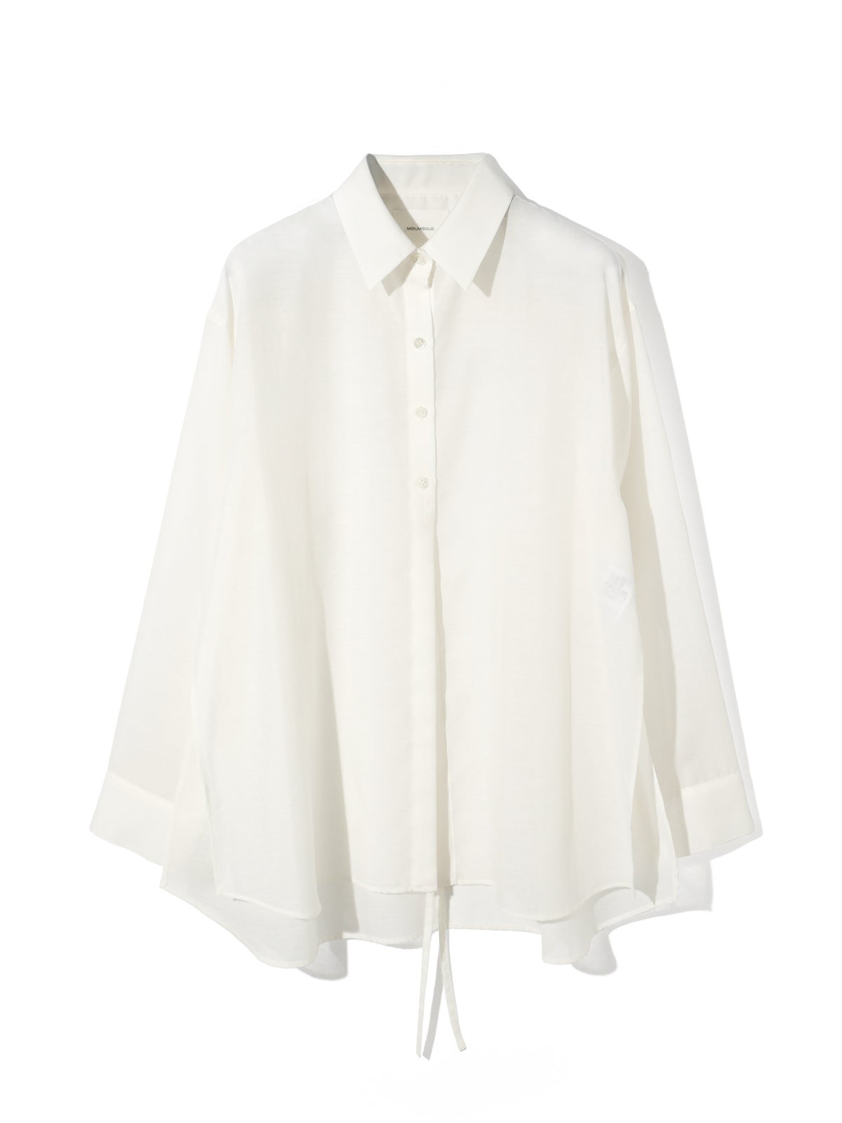 MIDIUMISOLID for Ladies ドローストリングシャツ｜ MARcourt ONLINE