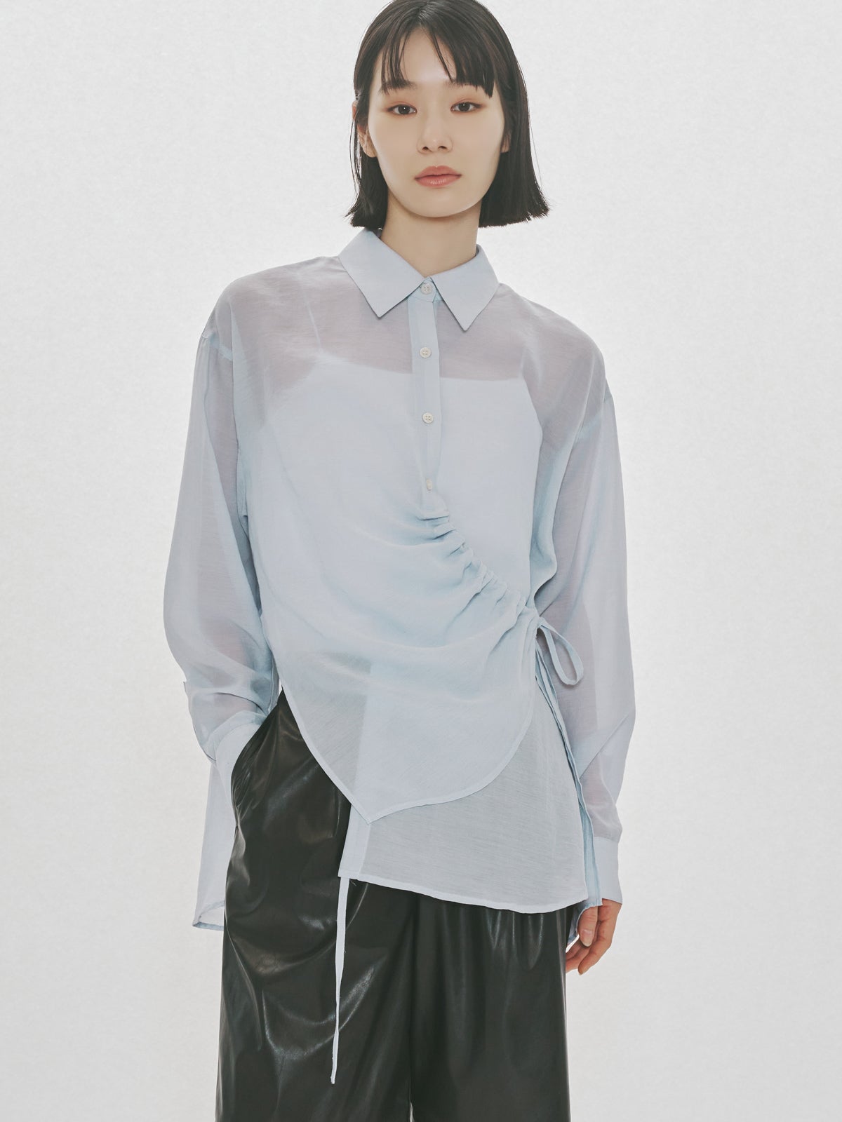 drawstring shirt