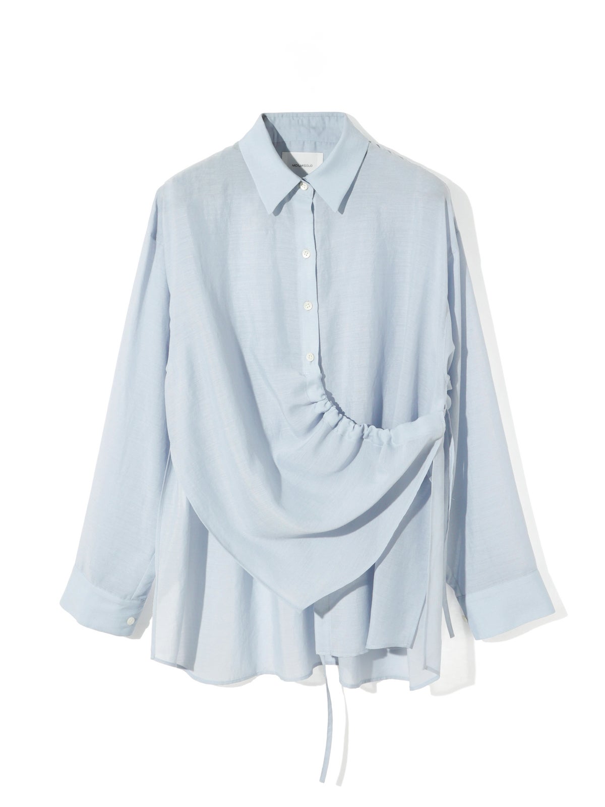 nanMIDIUMISOLID for Ladiesドローストリングシャツ MIDIUMISOLID for Ladies ドローストリングシャツ｜ MARcourt ONLINE
