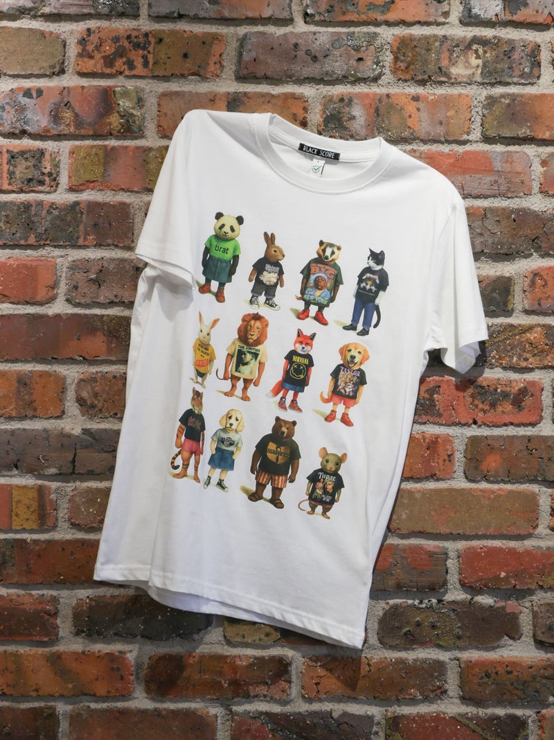 SIMEON FARRAR ANMAL FANS Tシャツ