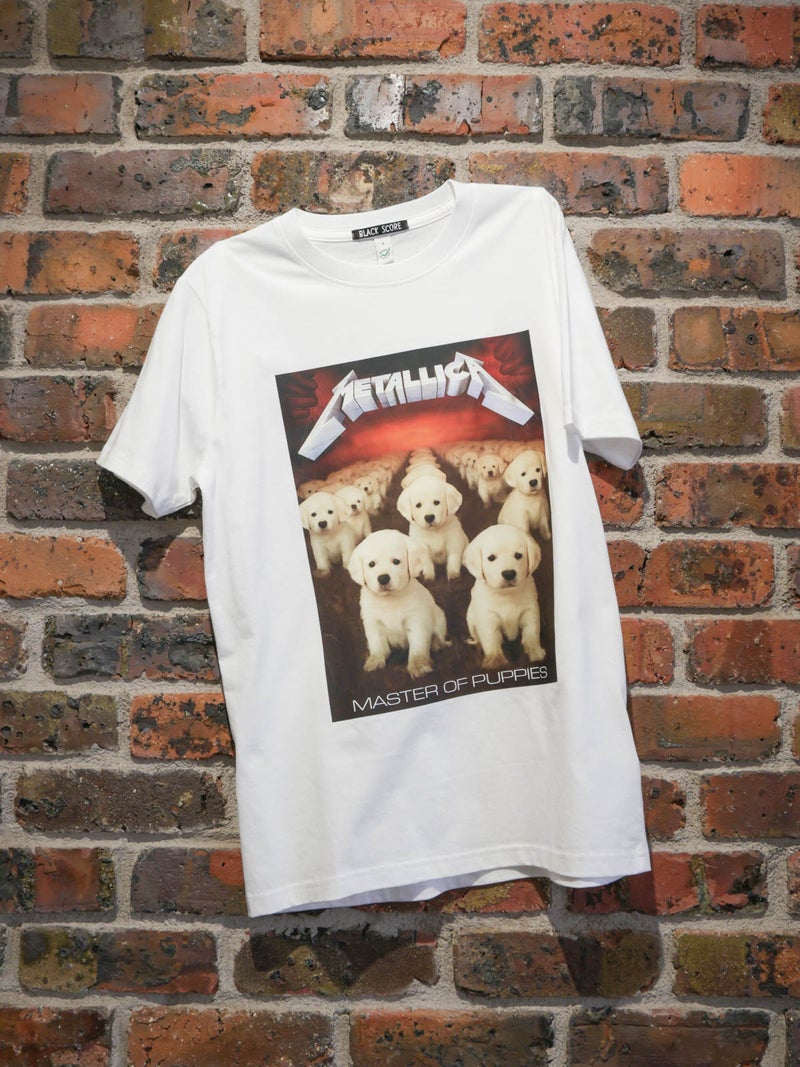 SIMEON FARRAR W/MASTER PUPPRS Tシャツ