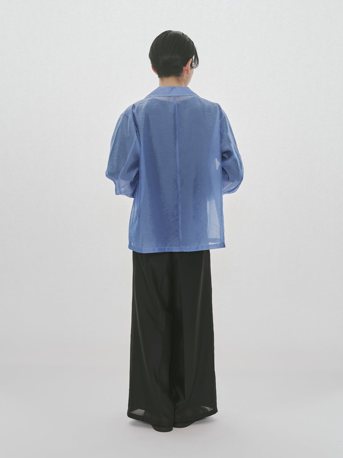 MIDIUMISOLID Men's シアーオープンカラーシャツ｜ MARcourt ONLINE