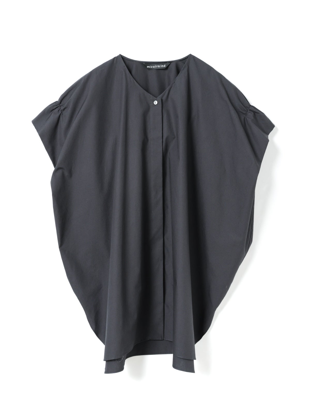 mizuiro ind Vネックワイドチュニックシャツ｜ MARcourt ONLINE STORE