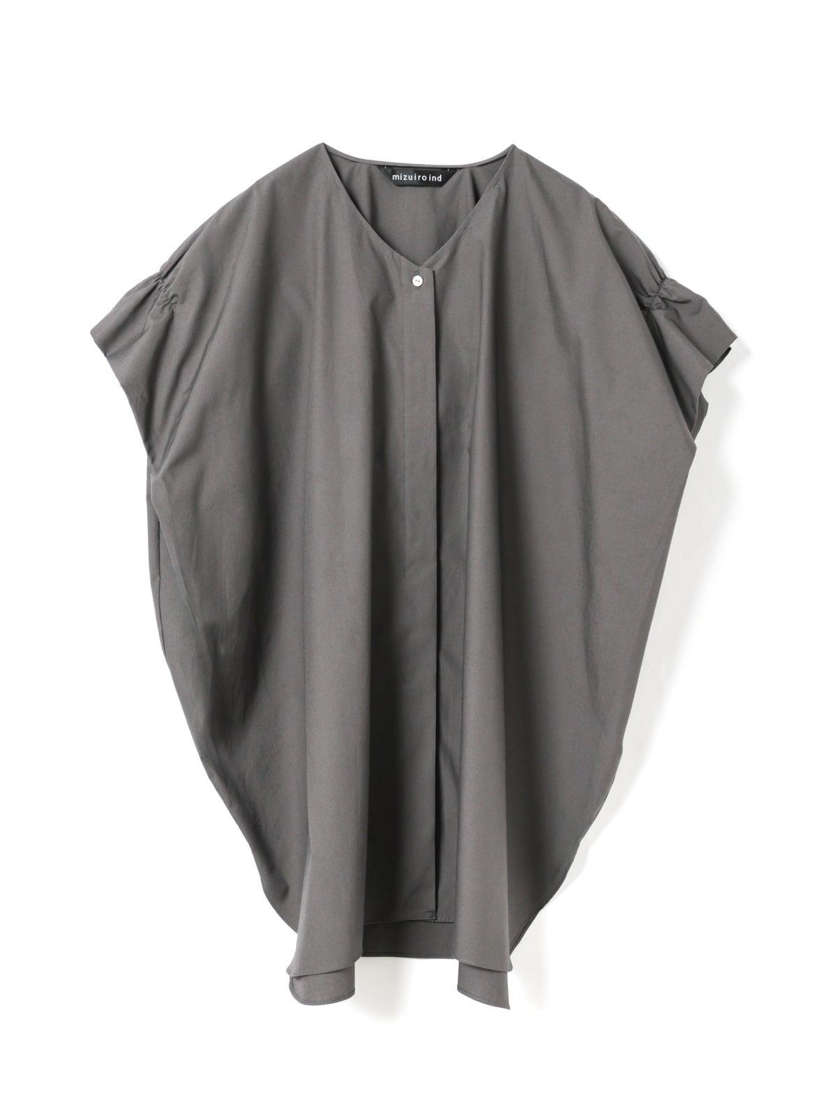 mizuiro ind Vネックワイドチュニックシャツ｜ MARcourt ONLINE STORE