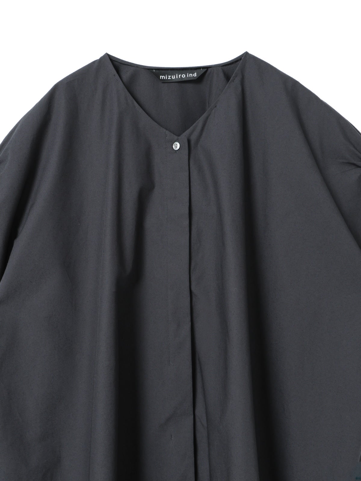 mizuiro ind Vネックワイドチュニックシャツ｜ MARcourt ONLINE STORE