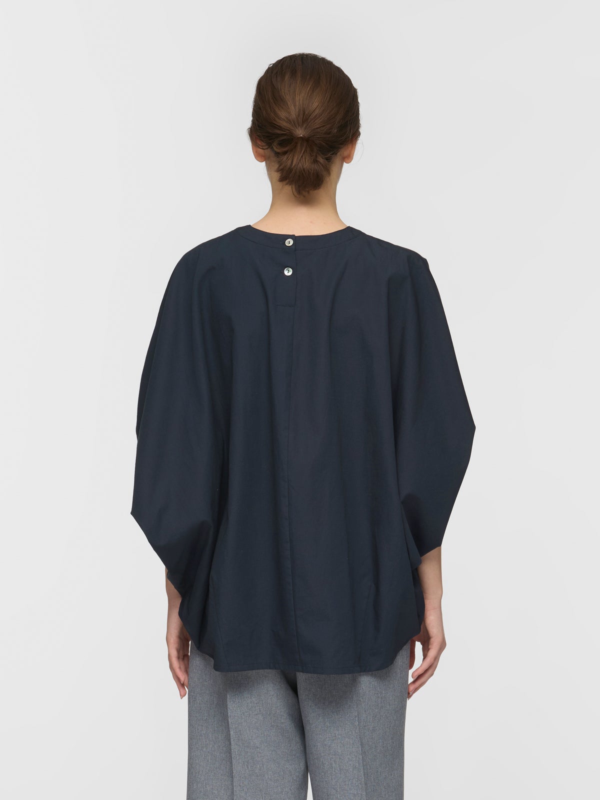 mizuiro ind コットンリネンコクーンプルオーバー｜ MARcourt ONLINE