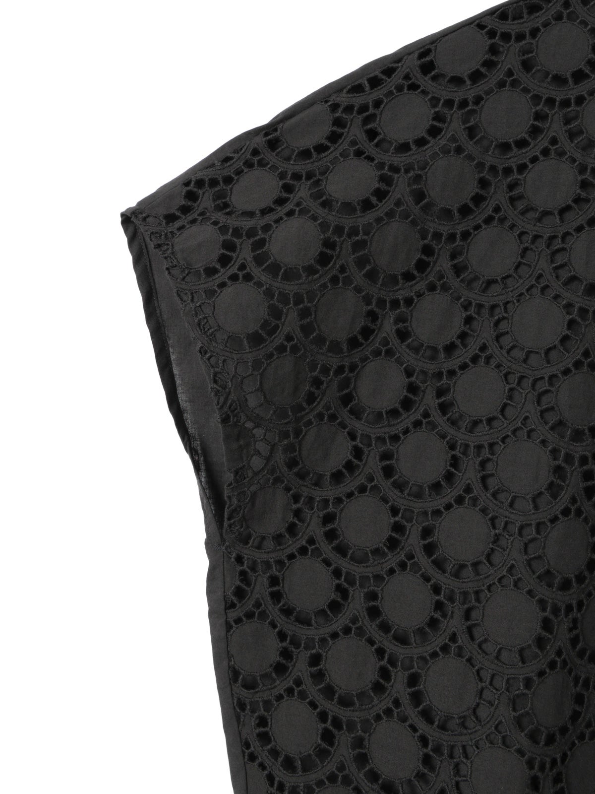 mizuiro ind レースコンビクルーネックシャツ｜ MARcourt ONLINE STORE