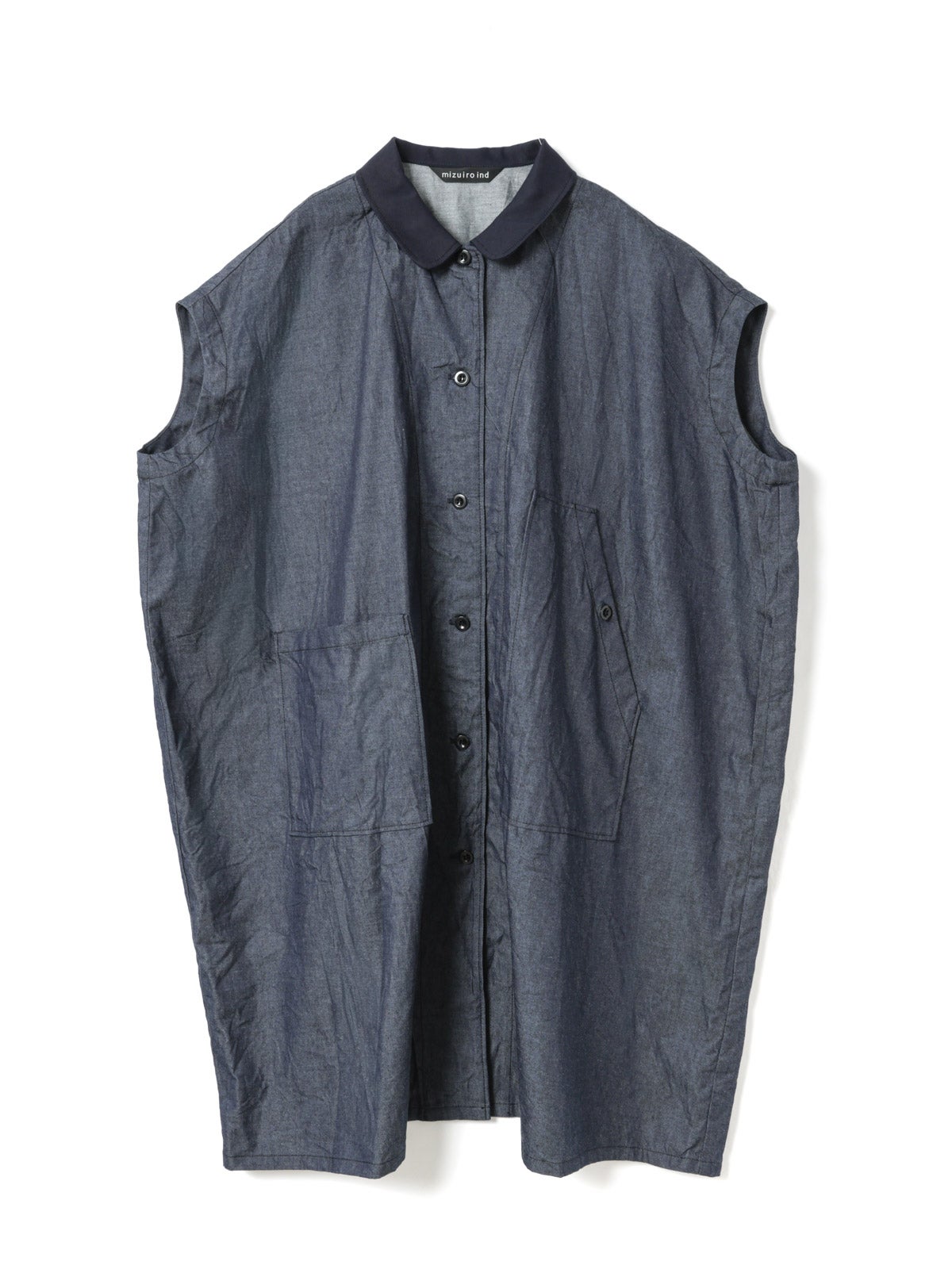 mizuiro ind ワイドデニムシャツワンピース｜ MARcourt ONLINE STORE