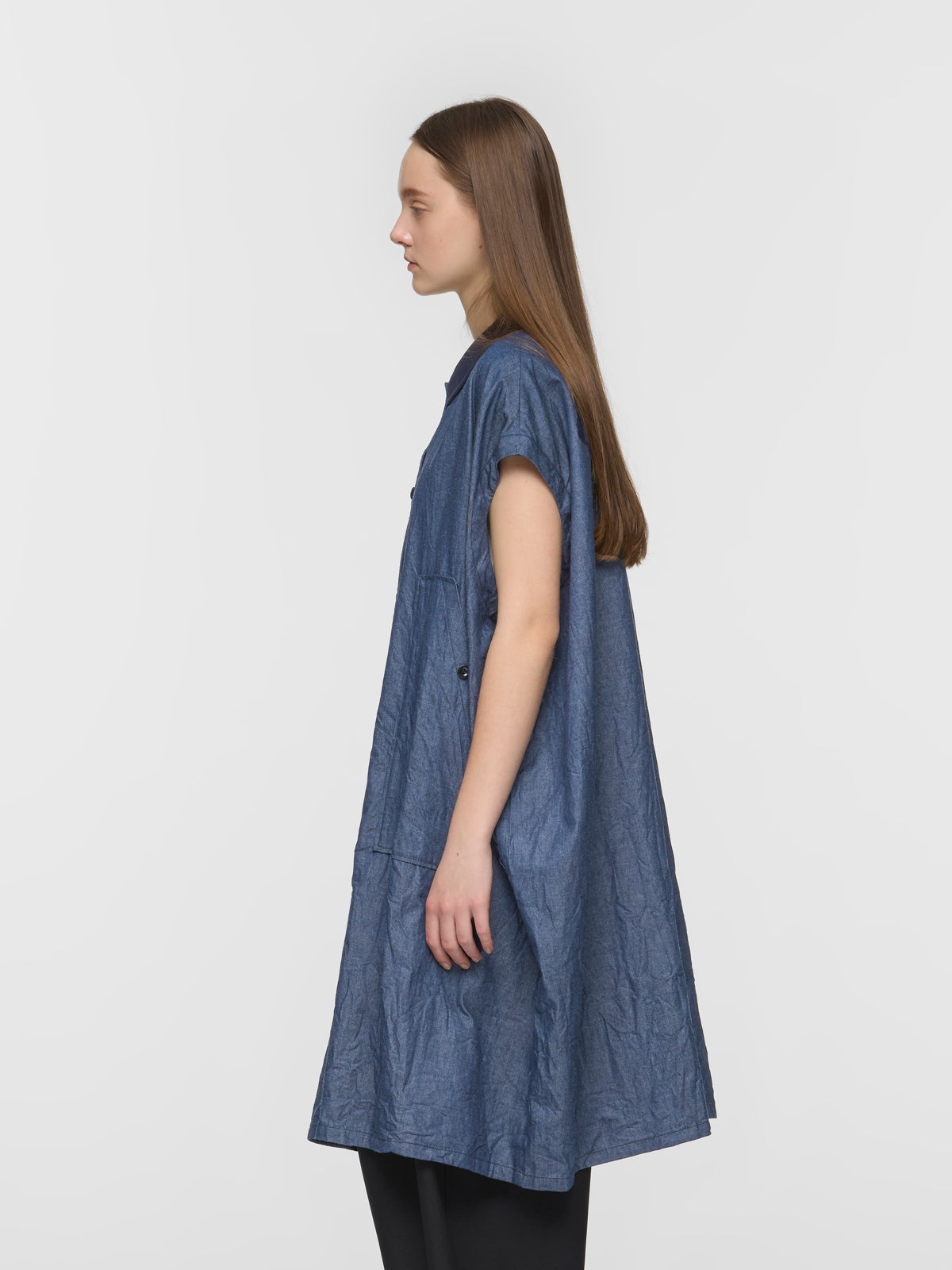 mizuiro ind ワイドデニムシャツワンピース｜ MARcourt ONLINE STORE