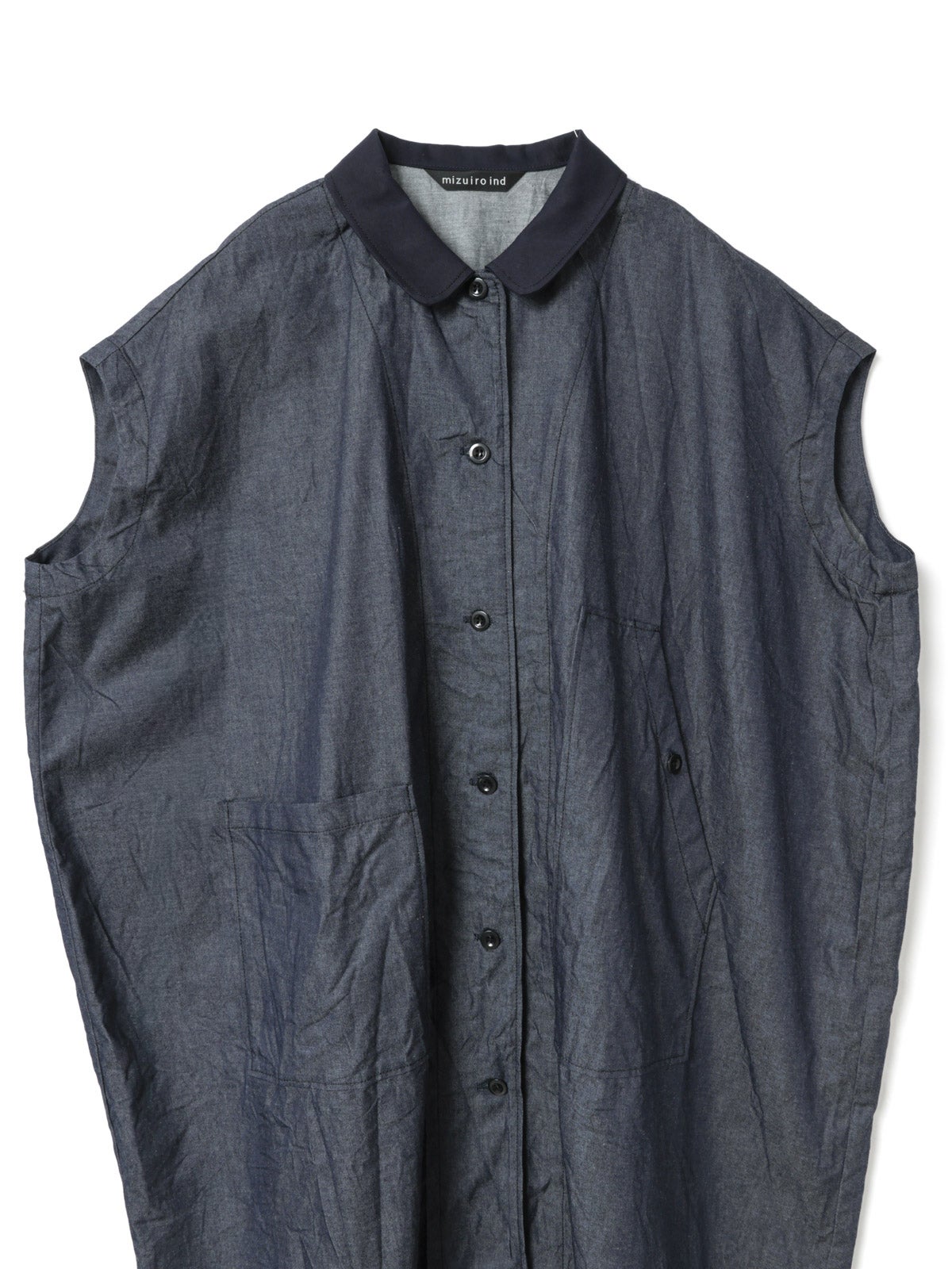 mizuiro ind ワイドデニムシャツワンピース｜ MARcourt ONLINE STORE