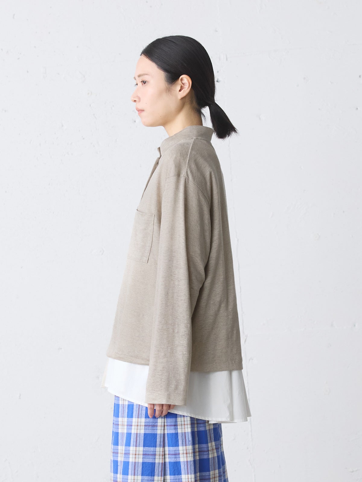 MidiUmi リネンスタンドカーディガン｜ MARcourt ONLINE STORE