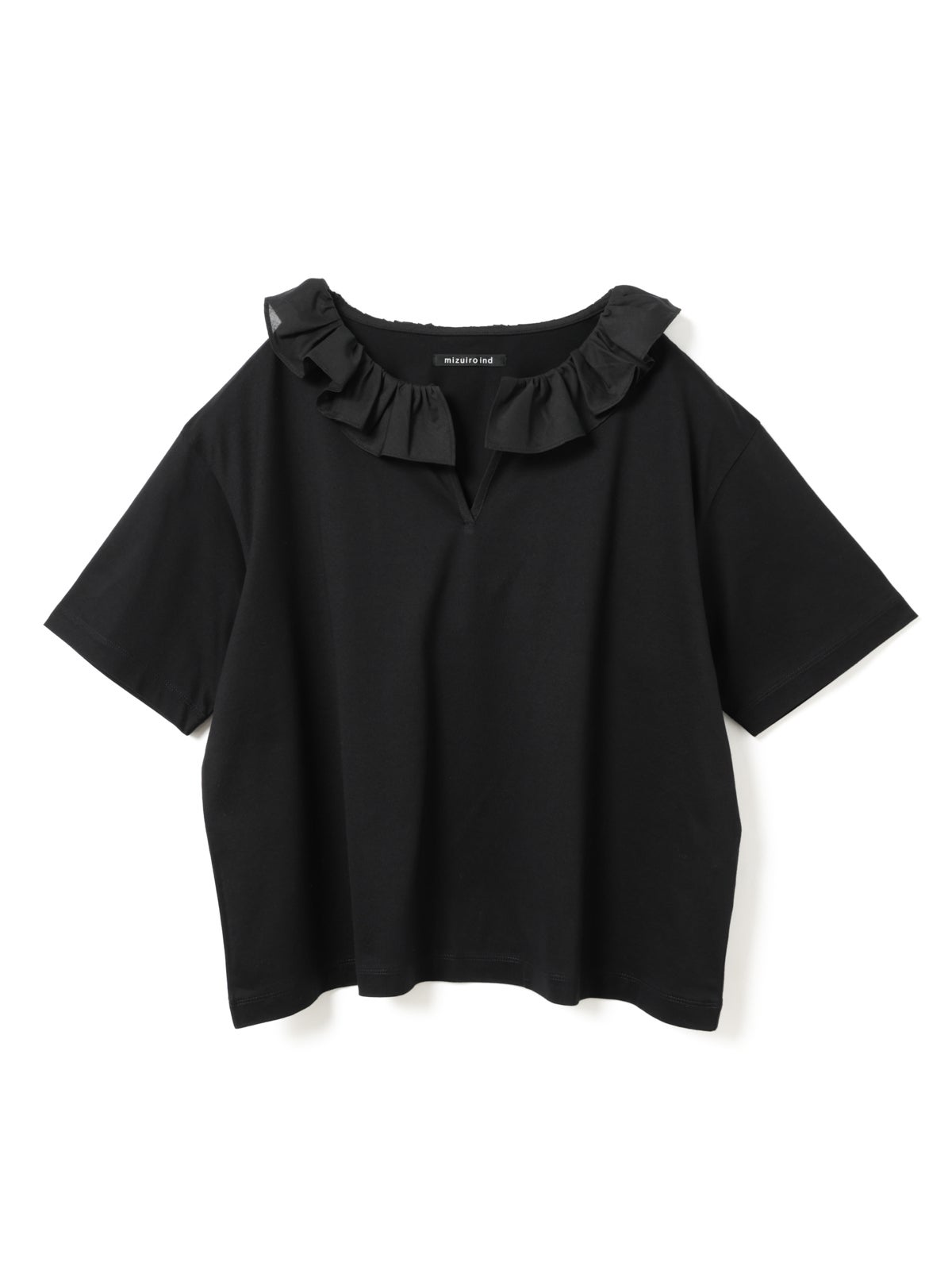 mizuiro ind フリルカラースキッパーTシャツ｜ MARcourt ONLINE STORE