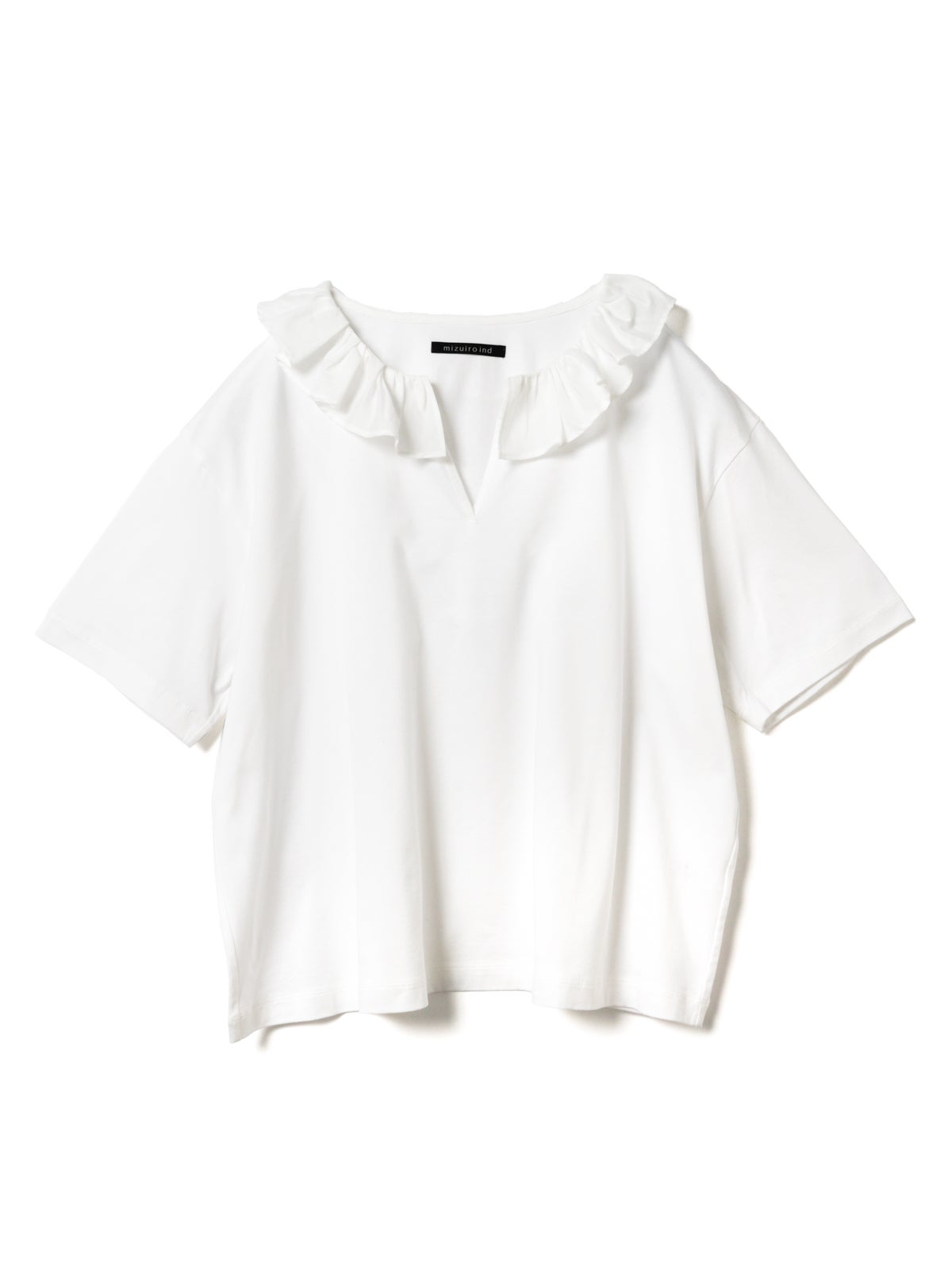 mizuiro ind フリルカラースキッパーTシャツ｜ MARcourt ONLINE STORE