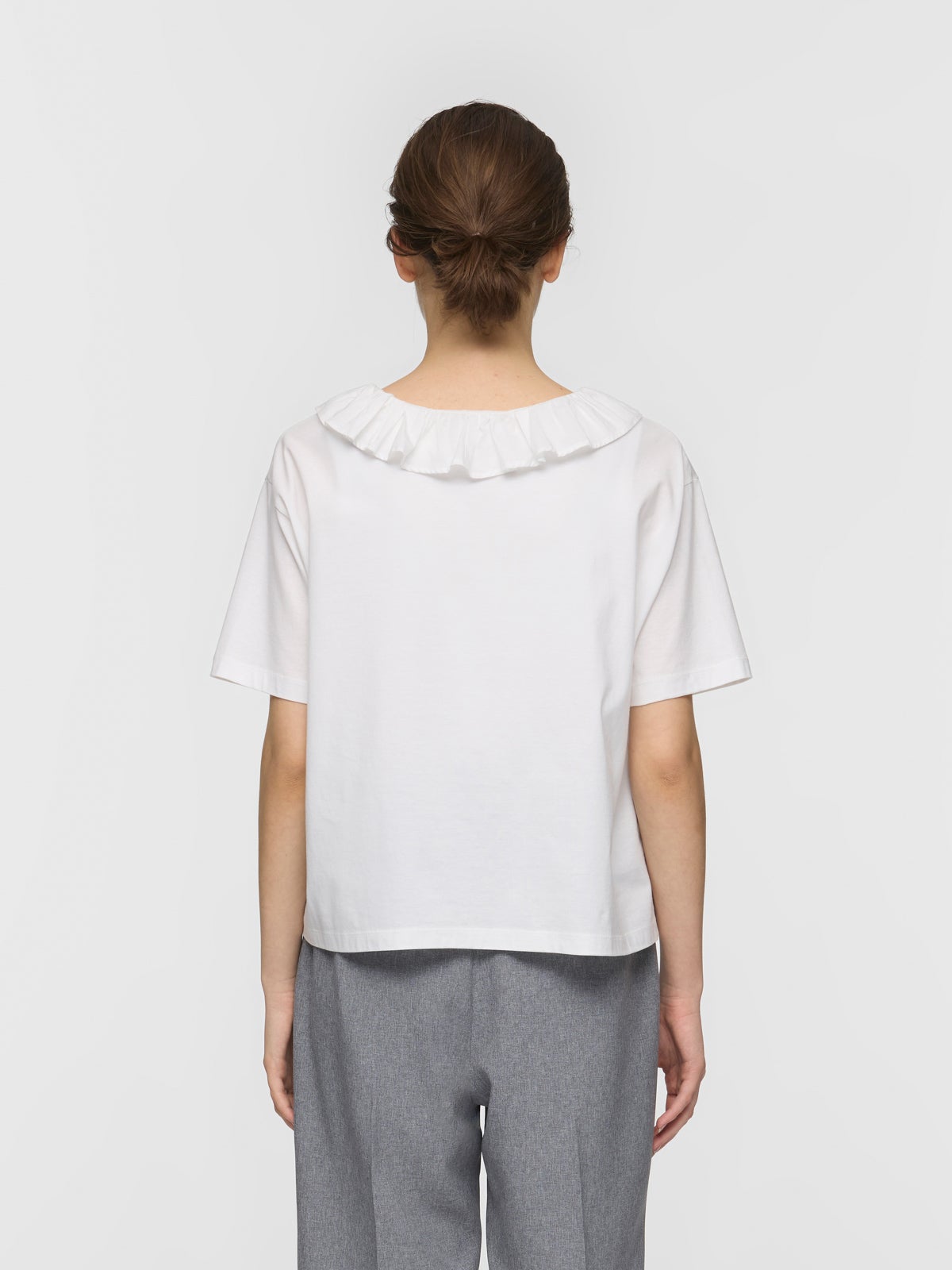 mizuiro ind フリルカラースキッパーTシャツ｜ MARcourt ONLINE STORE