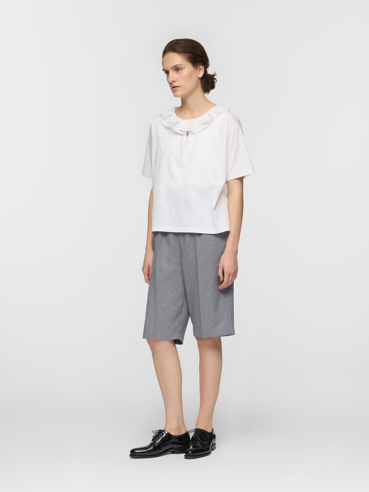 mizuiro ind フリルカラースキッパーTシャツ｜ MARcourt ONLINE STORE
