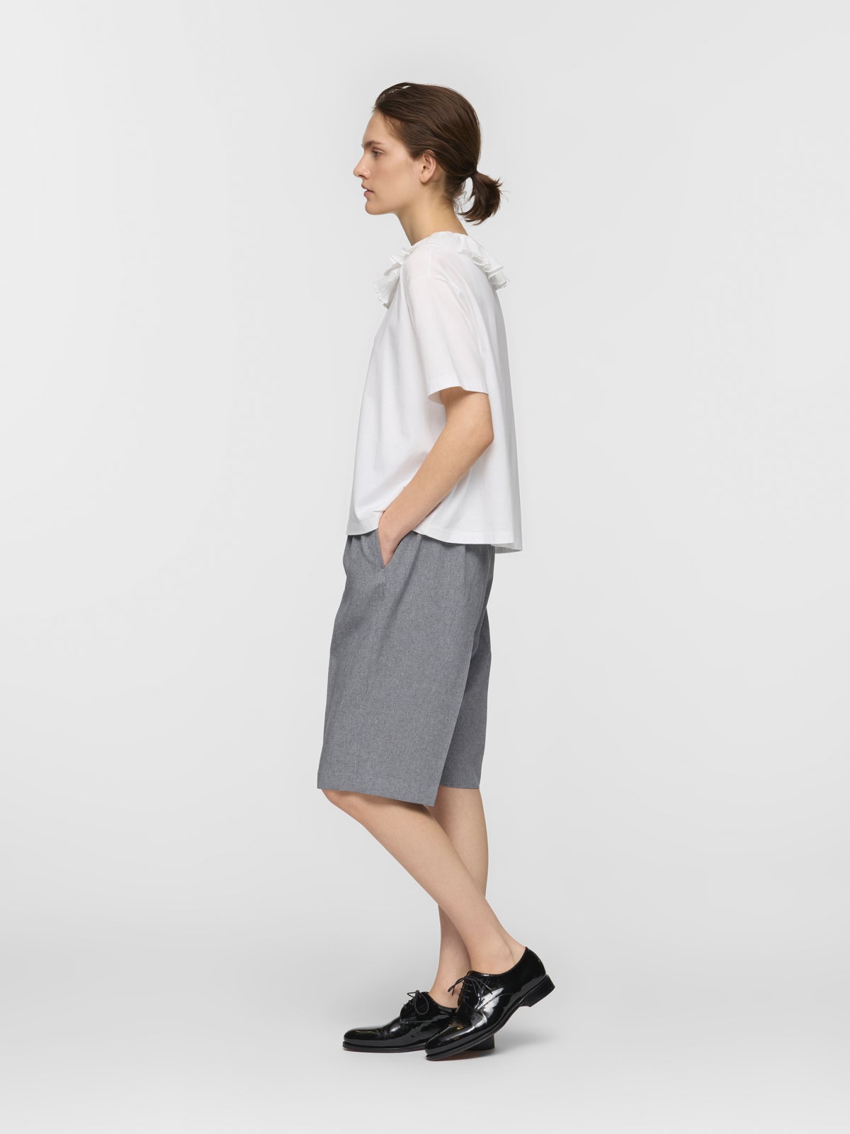 mizuiro ind フリルカラースキッパーTシャツ｜ MARcourt ONLINE STORE